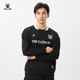 宽松长袖 足球潮流套头衫 T恤 2024新款 KELME卡尔美运动卫衣男秋冬季
