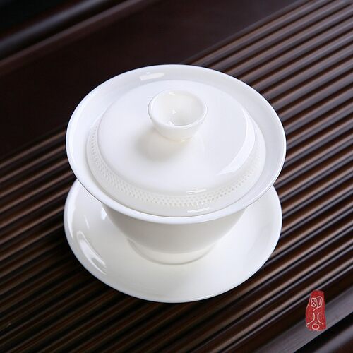 明公品牌大牌自带过滤盖碗