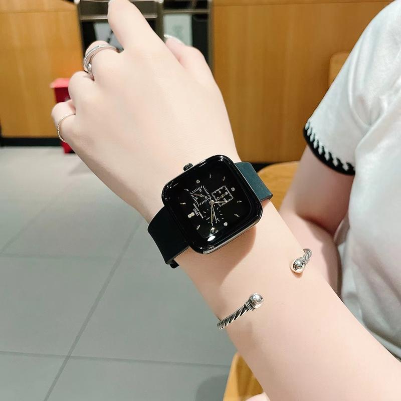 萝伦硅胶男女同款精钢石英