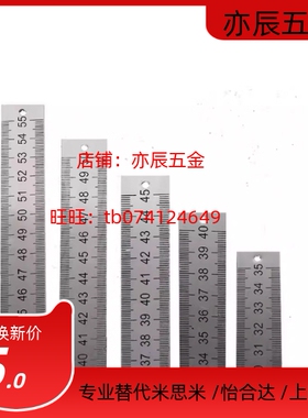 刻度尺BLR01/02/05/06/11/12/15/17-L100 200 300 600 标尺