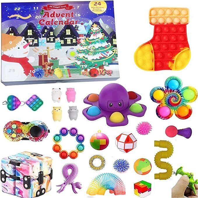 christmas blind box childrens party gifts unzip rubiks