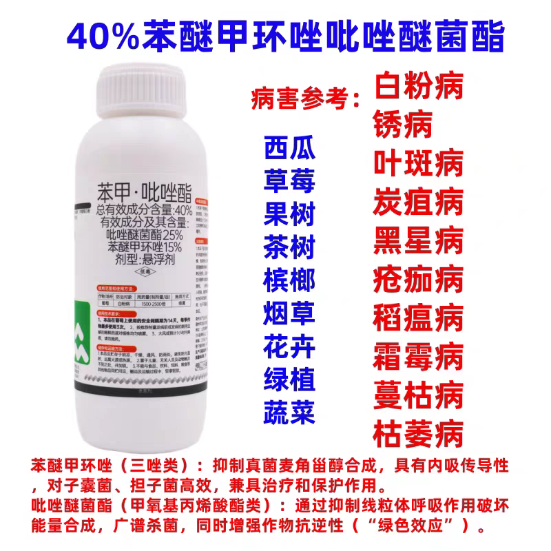 白粉黄叶病32%苯甲吡唑酯杀菌剂