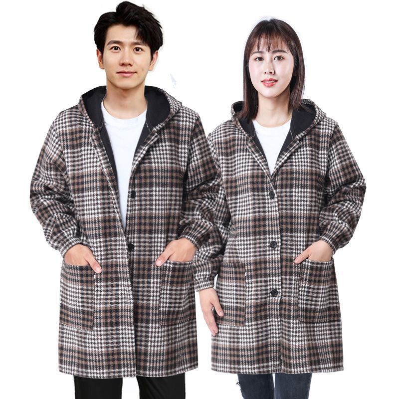 冬季羽绒服保暖罩衣加厚