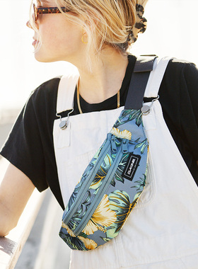 Dakine斜挎包女运动休闲迷你潮牌通勤腰包小帆布胸包单肩包男