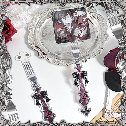 【卡米踪】莉莉丝之爪 哥特风叉子亚克力打卡棒谷美吧唧磁吸展示