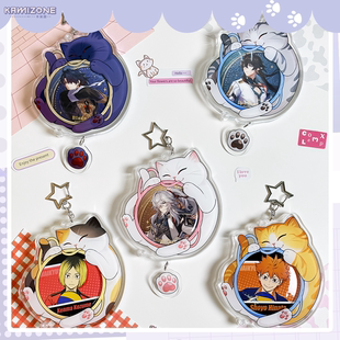 【卡米踪】毛球猫猫谷美亚克力吧唧砖徽章装饰框挂件谷子收纳框