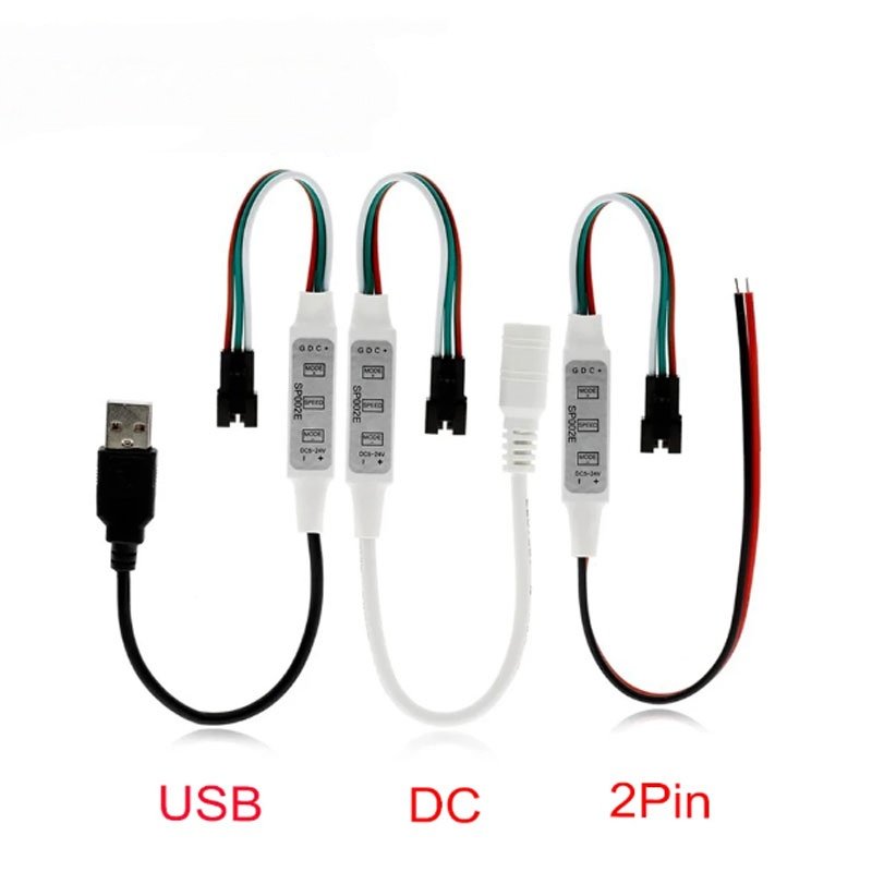 SP002E3键幻彩迷你控制器调节器
