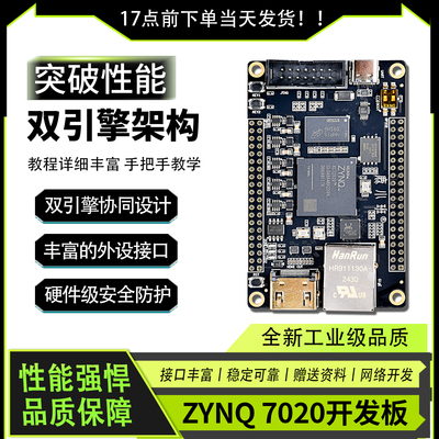 工业级ZYNQ7020小系统板开发板