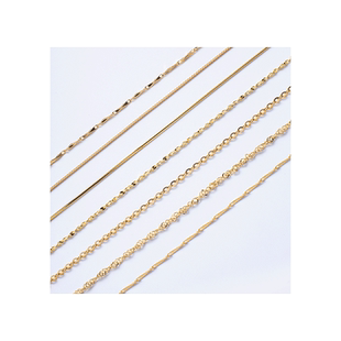 项链女S925纯银锁骨链女无吊坠银链子颈链素链挂绳2026金色毛衣链