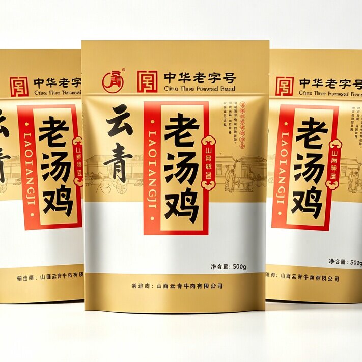 云青老汤鸡500g鸡肉零食正宗卤味熟食真空开袋即食