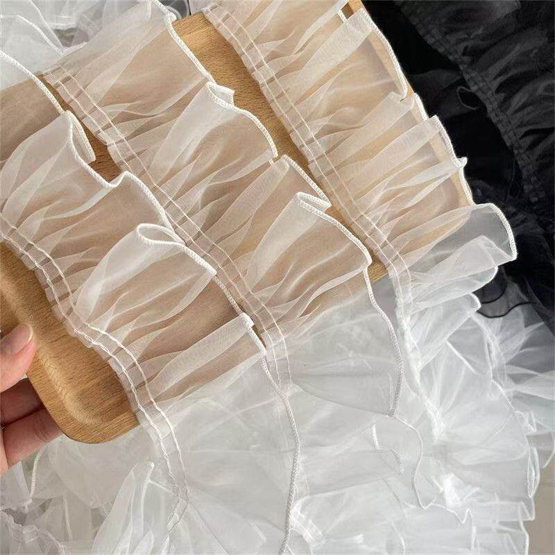 ins仙女纱服装装饰面料窗帘花边DIY宠物装饰欧根纱鲜花包装材料