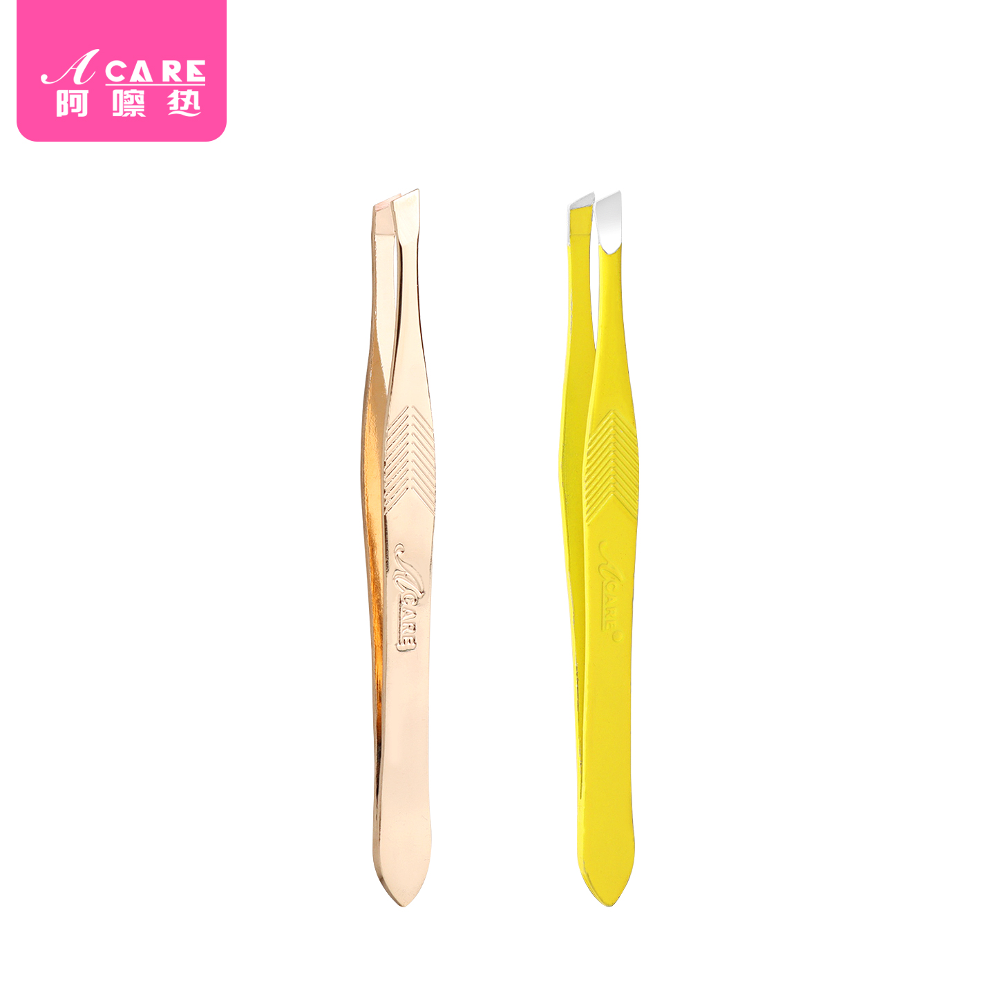 J2眉夹E2AH2uq501-斜口男拔毛钳拔胡须女用眉夹镊子眉毛夹子工具