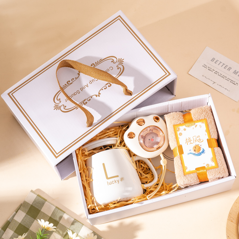 暖手宝小礼品商务送客户伴手礼实用公司礼物套装杯子定制活动赠品