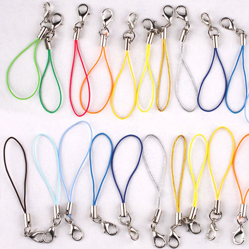 细diy钥匙带龙虾扣u盘小挂绳