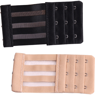 接扣松紧加长扣伸缩超特长弹力延长文胸扣内衣搭扣后大小三四排扣