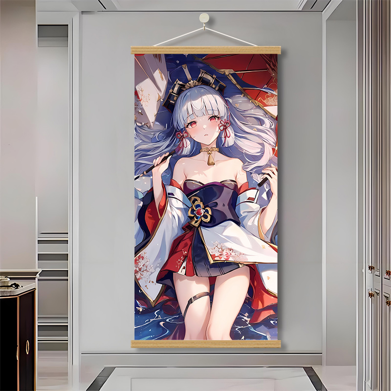 二次元动漫海报原神卧室书房挂画