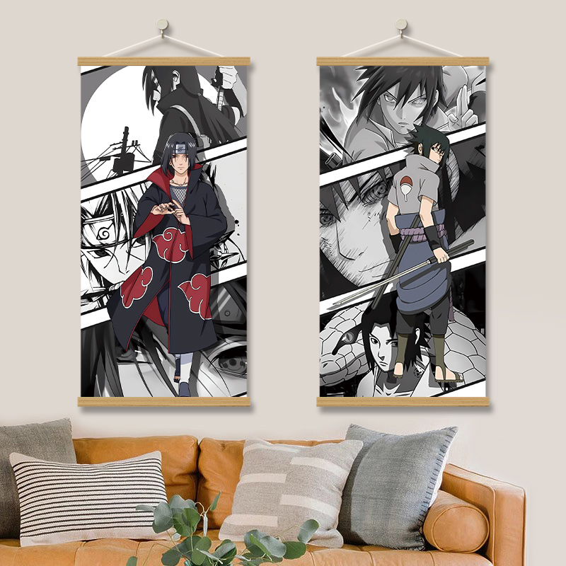 火影忍者二次元书房卧室海报挂画