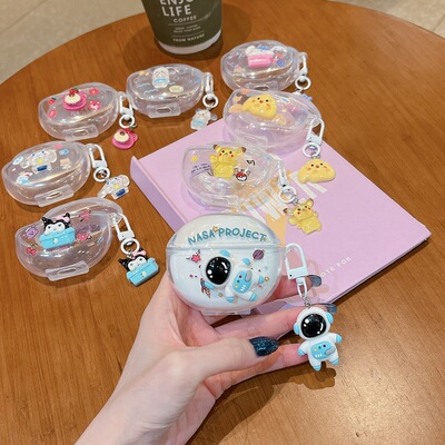 适用于iqoo tws 3E蓝牙耳机套iqootws 1i保护壳tws1e保护套vivotws3E透明壳DIY可爱女生vivotws1e耳机仓外盒