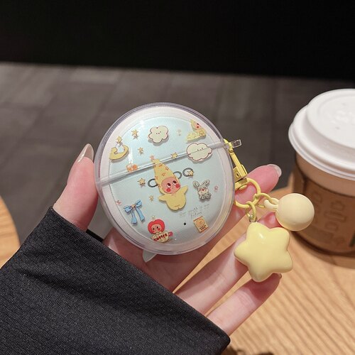 星星人适用OPPO Enco Air5s透明保护壳oppo enco air5s可爱软壳OPPOAir5s耳机壳新款air5s创意外壳女款小清新