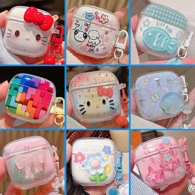 适用于Huawei华为FreeClip2蓝牙耳机套华为freeclip 2耳夹式保护壳第二代free clip2透明软壳手绳女生款新品