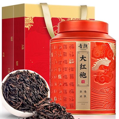 福茗源大红袍茶叶 2025新茶大红袍南平浓香型高山乌龙茶罐装180g