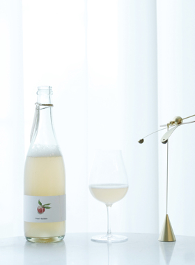 送酒袋!｜田园酿造火把梨水蜜桃PeachBubble黑皮诺起泡国产葡萄酒