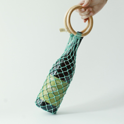 手工编织环保手工酒袋