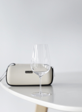 Kitty 问酒同款 | 葡萄酒随行杯 便携标准品鉴杯 露营酒杯带皮盒