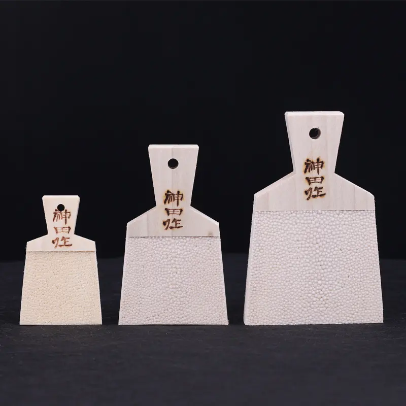 日本进口鲨鱼皮磨姜板手动山葵根研磨器神田佐山葵芥末根擦蒜泥器