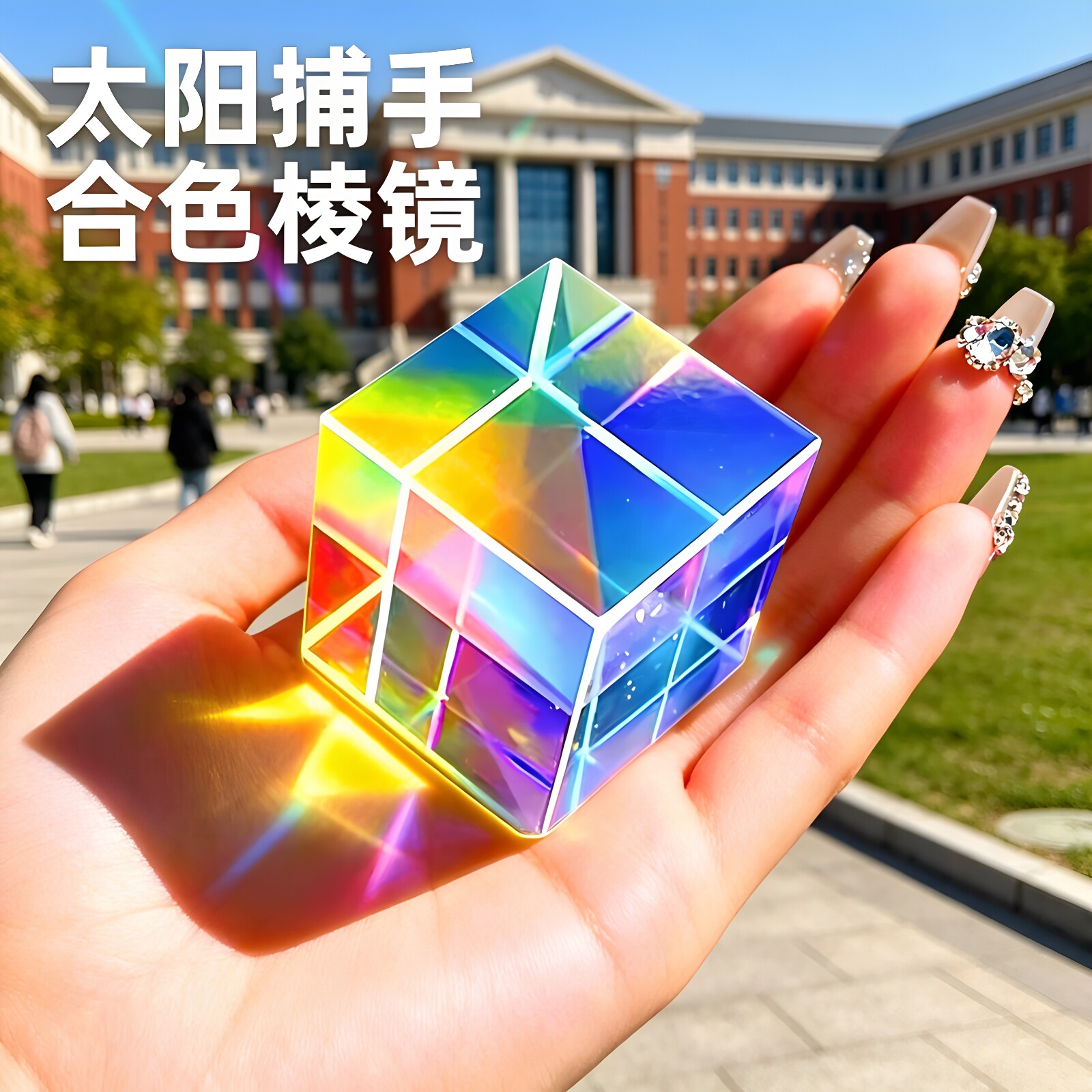 合色棱镜太阳捕手光立方体棱光镜