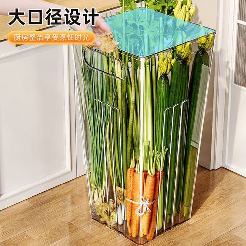 多功能大葱收纳盒铁棍山药透明