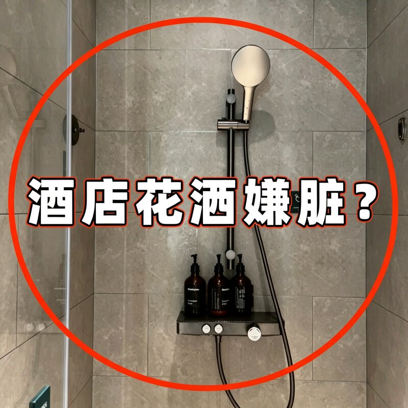 旅行便携过滤花洒增压淋浴过滤器