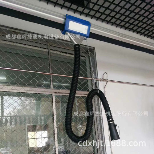 尾气抽排系统滑轨式4s店维修车间尾气抽排系统