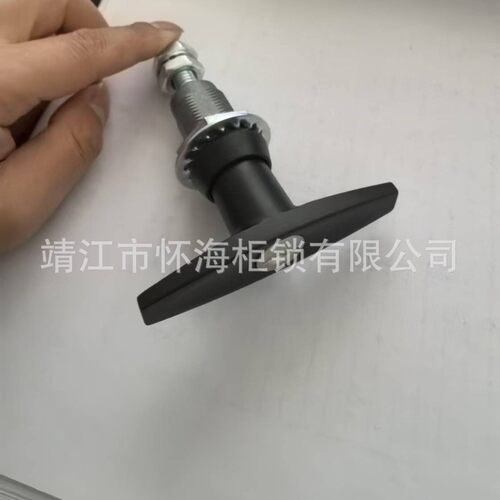工业柜门锁圆柱锁回转直角锁电气柜门锁MS816-1E-1