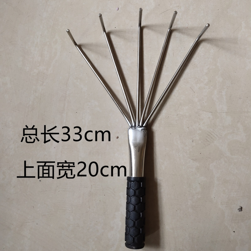 平灰器平灰耙子不锈钢扒灰耙子铺贴瓷砖平沙器泥瓦匠瓦工工具图片