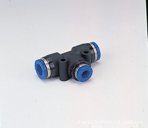 PISCO耐腐蚀不锈钢管三通 PE4SUS PE6SUS PE8SUS PE10SUS PE12SUS