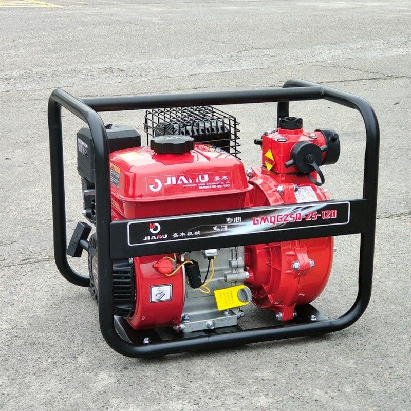 重庆嘉木汽油消防泵抽水机高杨程2寸1.5寸100米扬程