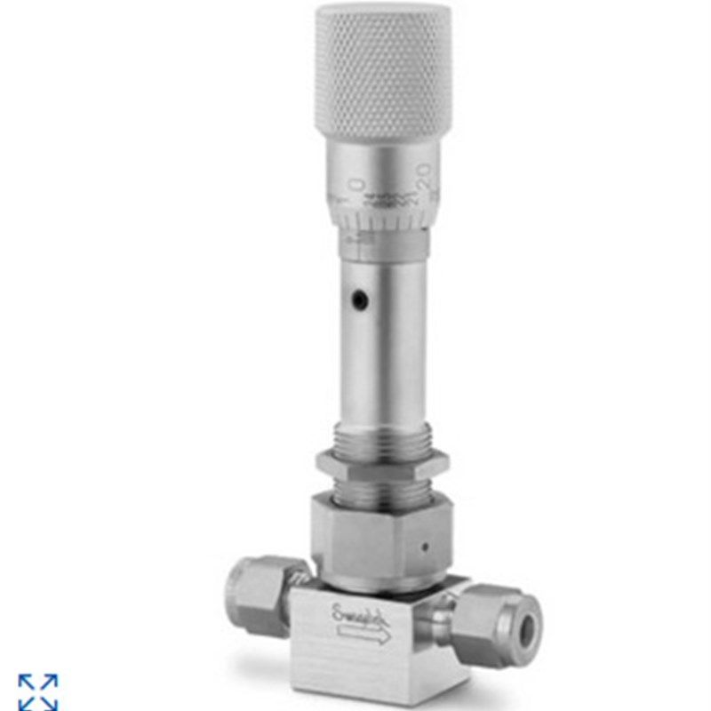 SS-4BMG不锈钢计量波纹管密封阀计量1/4 in.卡套管接头