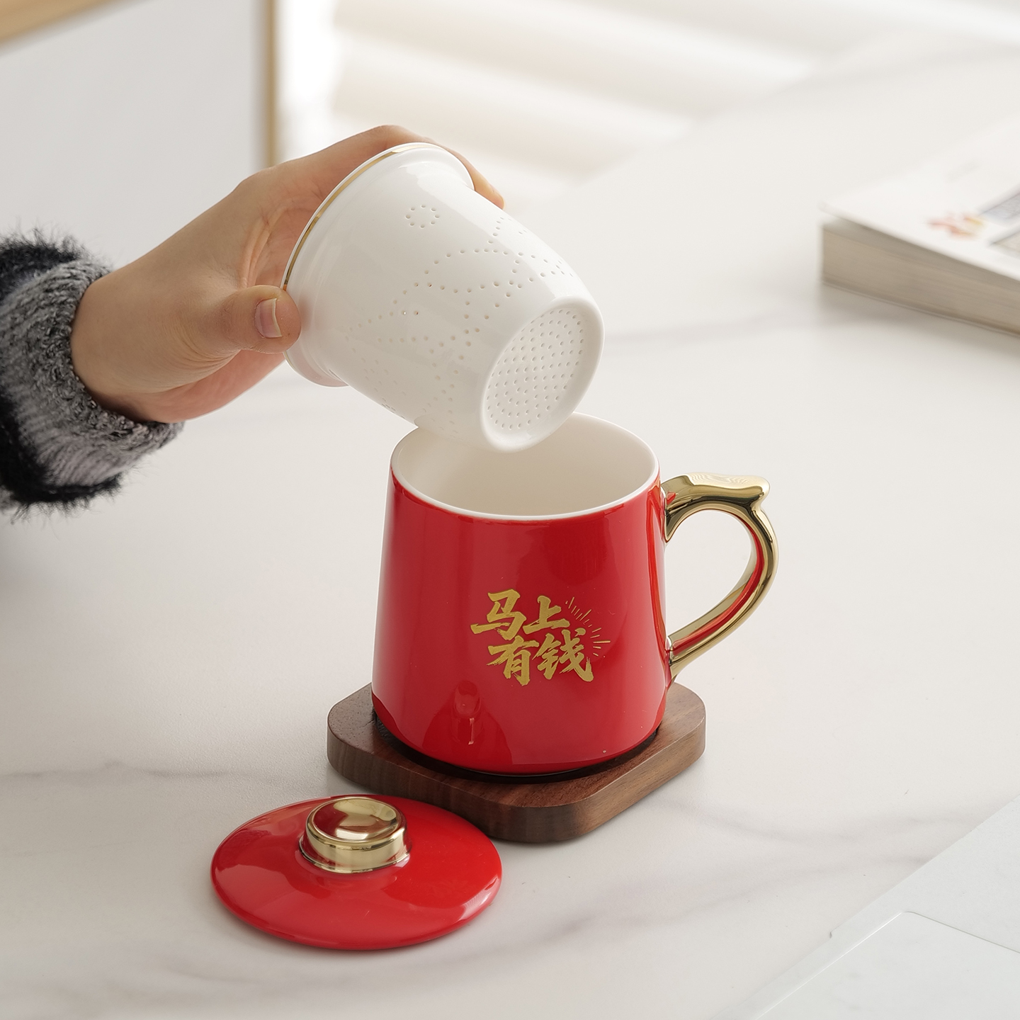 马年创意年会礼品伴手礼定制logo