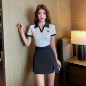 夜场ktv会所工作服女2023夏新款 性感显瘦公主服足浴按摩技师工装
