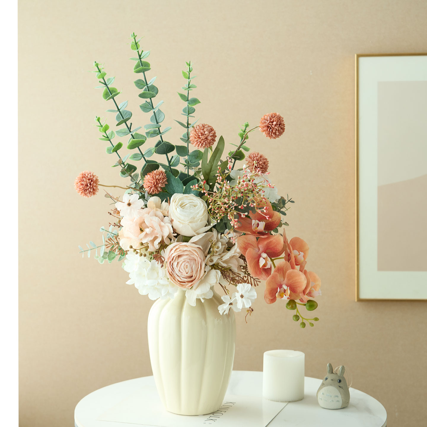 小清新仿真花假花花束装饰摆件