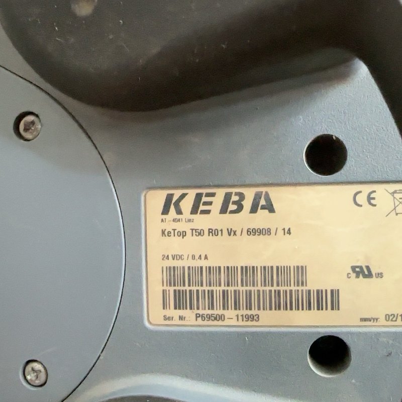 KEBA机器人手持示教器KE T50 R01 Vx/议价维修图片