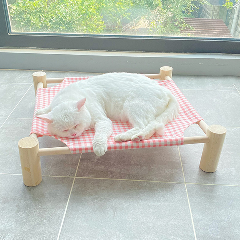 猫窝夏季可拆洗猫床离地防潮