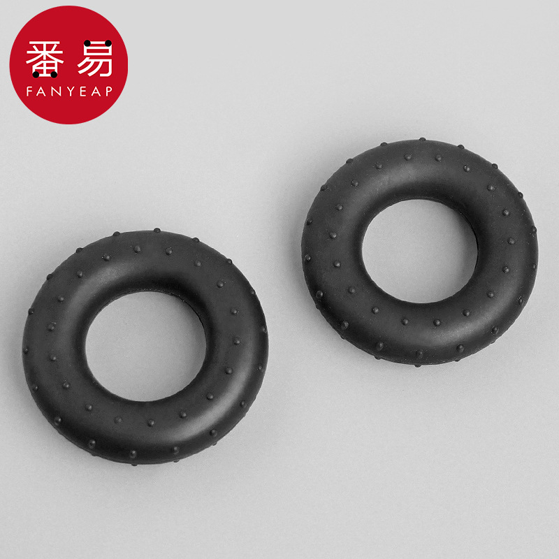握力圈AE1S242-黑色握力圈手指训练器握力器手力力量锻炼器具