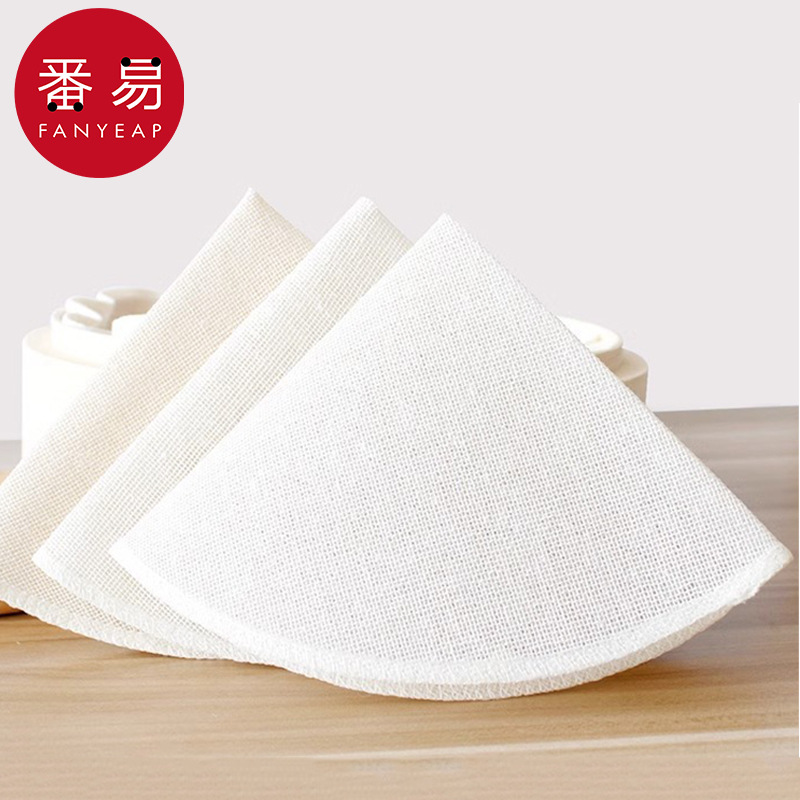 蒸笼布AA1S242-蒸馒头蒸包子点心不粘家用棉纱布笼屉布加厚圆形