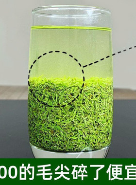 信阳毛尖绿茶茶叶碎茶2026新茶断芽茶末散装浓香型重口味碎芽茶叶