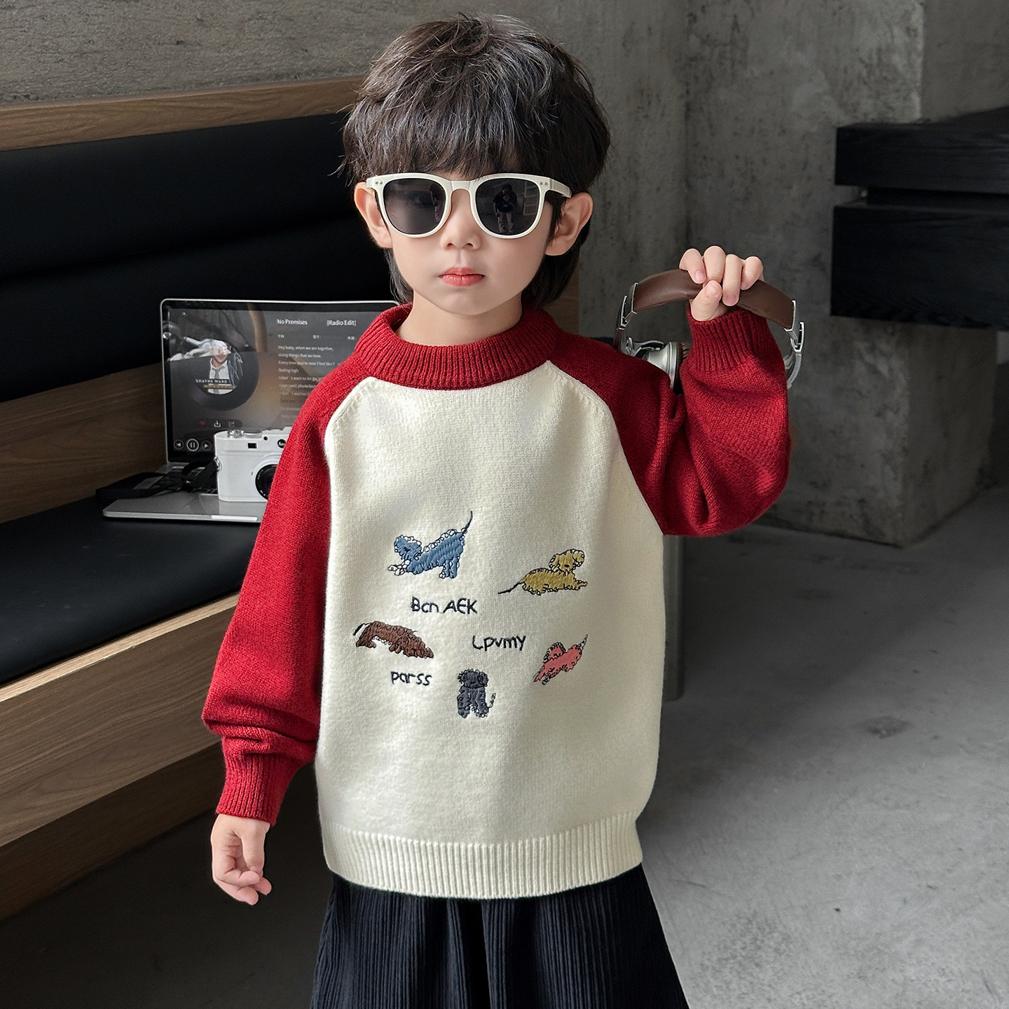 男童2025新款秋冬装毛衣儿童洋气