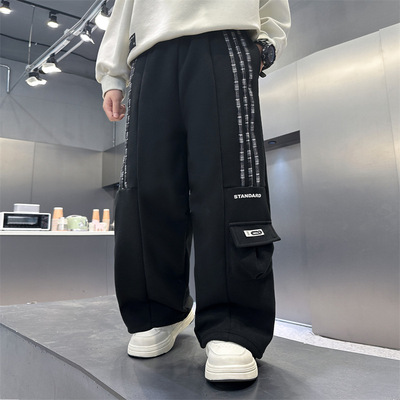 男童羽绒裤子2025秋冬新款儿童