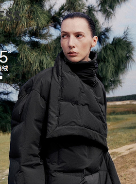 【商场同款】LESS2025年冬新款休闲简约白鹅绒羽绒服2PAC17780