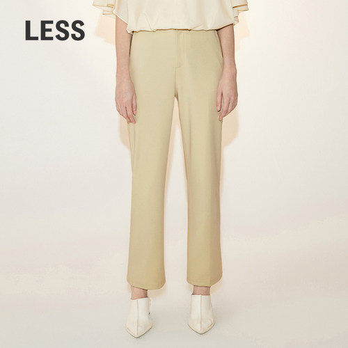 商场同款九分长裤LESS通勤